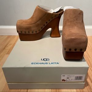 UGG+ Eckhaus latta boogie platform NWB